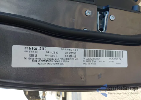 2016 Dodge Charger R/T from USA, damaged, VIN 2C3CDXCT0GH237632